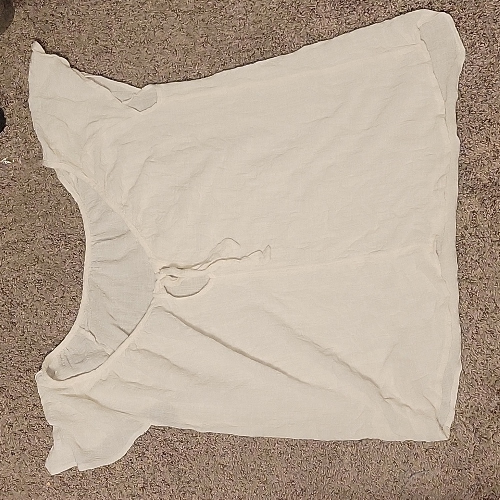 White Bathing Suit Cover-up